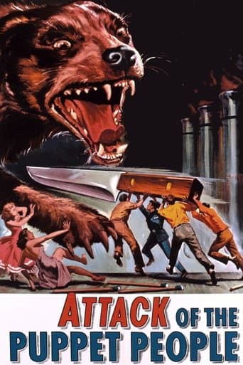 Movie poster for Attack of the Puppet People