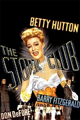 Movie poster for The Stork Club