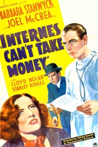 Movie poster for Internes Can't Take Money