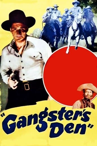 Movie poster for Gangster's Den