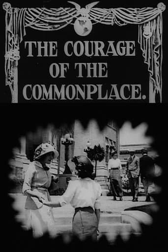 Movie poster for The Courage of the Commonplace