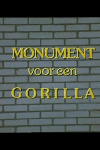Movie poster for Monument for a Gorilla
