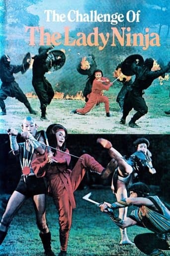 Movie poster for The Challenge of the Lady Ninja