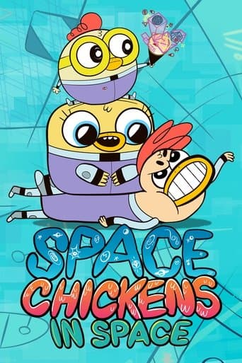 Movie poster for Space Chickens in Space