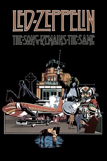 Movie poster for Led Zeppelin - The Song Remains the Same