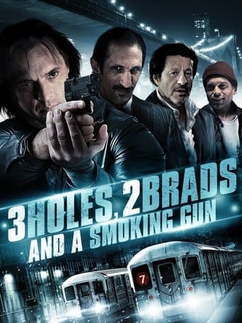 Movie poster for Three Holes, Two Brads, and a Smoking Gun
