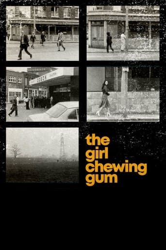 Movie poster for The Girl Chewing Gum