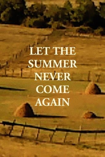 Movie poster for Let the Summer Never Come Again