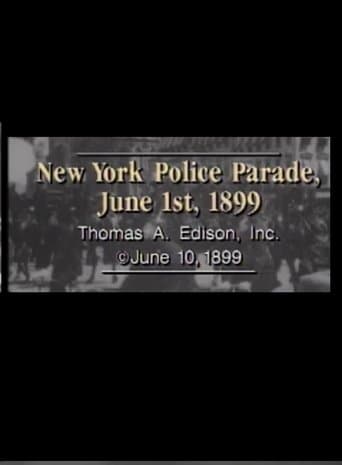 Movie poster for New York Police Parade, June 1st, 1899