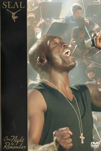 Movie poster for Seal: One Night To Remember