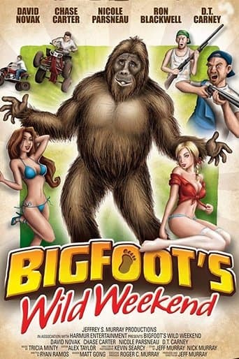 Movie poster for Bigfoot's Wild Weekend