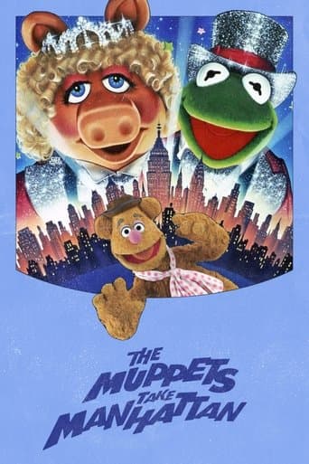 Movie poster for The Muppets Take Manhattan