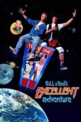 Movie poster for Bill & Ted's Excellent Adventure
