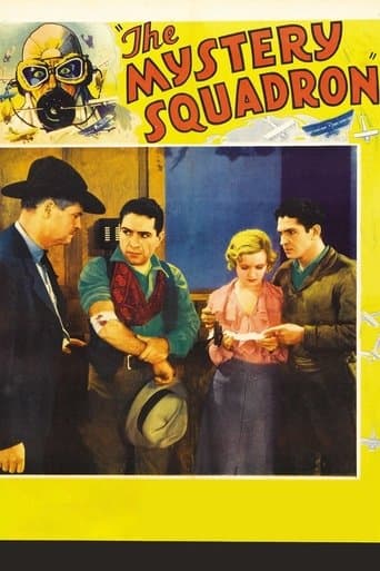Movie poster for The Mystery Squadron