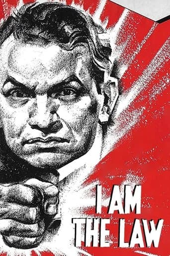 Movie poster for I Am the Law