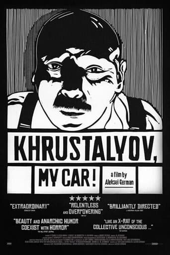 Movie poster for Khrustalyov, My Car!