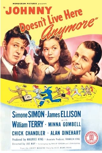 Movie poster for Johnny Doesn't Live Here Anymore
