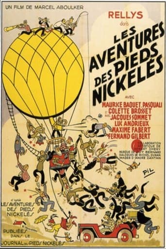 Movie poster for Les Aventures des Pieds-Nickelés