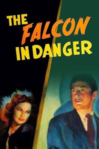 Movie poster for The Falcon in Danger