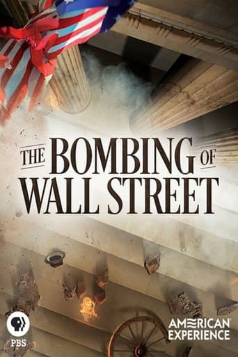Movie poster for The Bombing of Wall Street