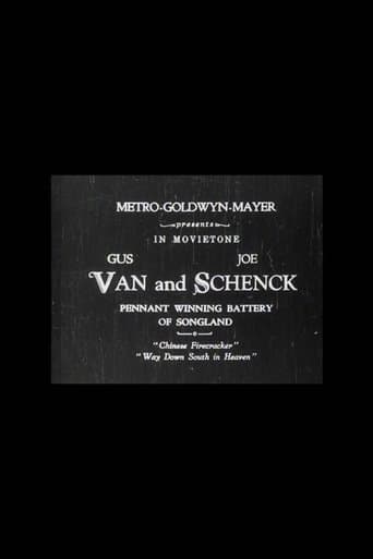 Movie poster for Van and Schenck: Pennant Winning Battery of Songland