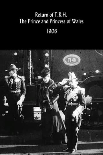 Movie poster for Return of T.R.H. the Prince and Princess of Wales