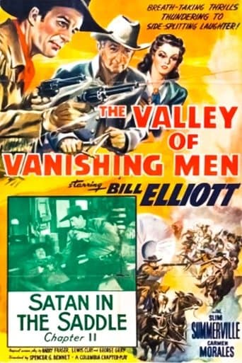 Movie poster for The Valley of Vanishing Men