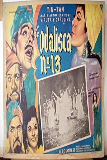 Movie poster for La odalisca No. 13