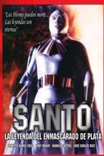Movie poster for Santo: la leyenda del enmascarado de plata