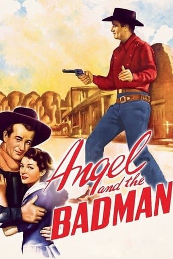 Movie poster for Angel and the Badman