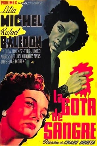 Movie poster for La gota de sangre