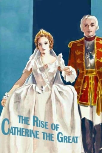 Movie poster for The Rise of Catherine the Great