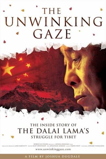 Movie poster for The Unwinking Gaze:The Inside Story of the Dalai Lama's Struggle for Tibet