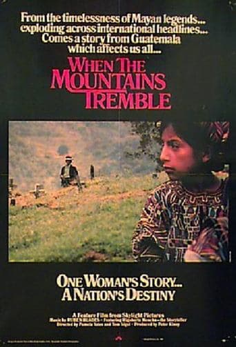 Movie poster for When the Mountains Tremble