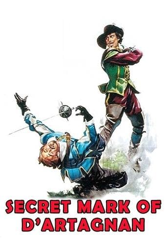 Movie poster for The Secret Mark of D'Artagnan