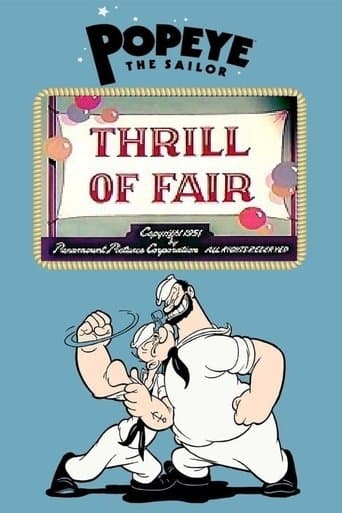 Movie poster for Thrill of Fair