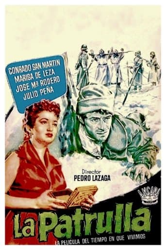 Movie poster for La patrulla