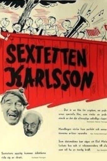 Movie poster for Sextetten Karlsson