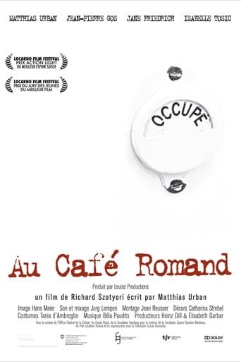 Movie poster for Au Café Romand