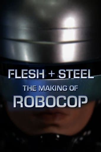 Movie poster for Flesh + Steel: The Making of 'RoboCop'