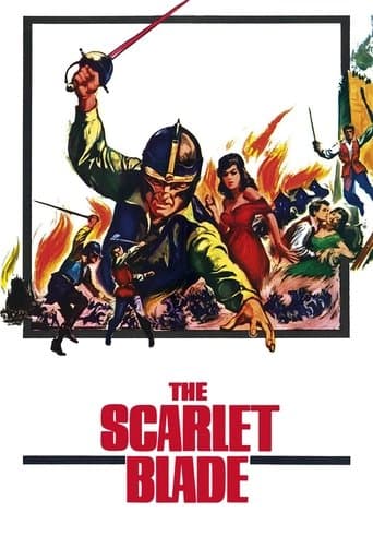 Movie poster for The Scarlet Blade