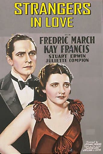 Movie poster for Strangers in Love