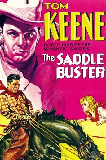 Movie poster for The Saddle Buster
