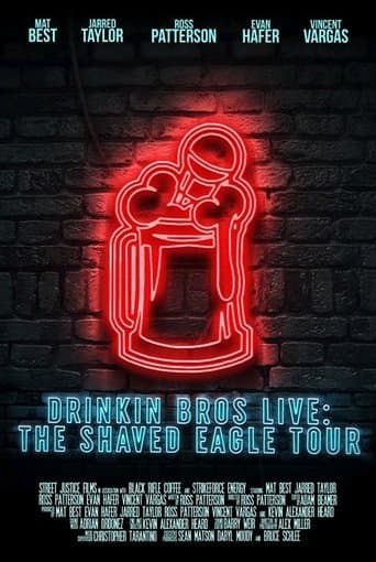 Movie poster for Drinkin' Bros Live: The Shaved Eagle Tour