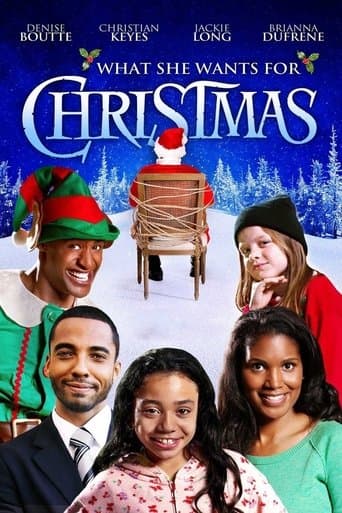 Movie poster for What She Wants for Christmas