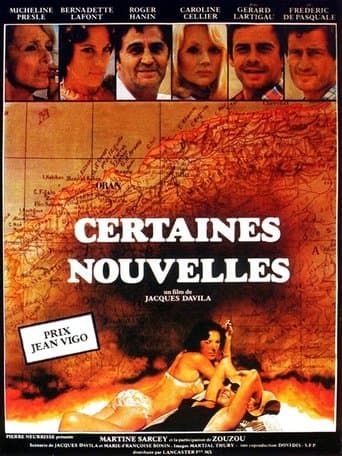 Movie poster for Certaines nouvelles