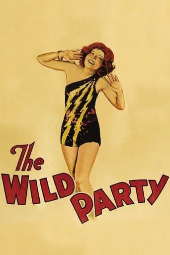 Movie poster for The Wild Party