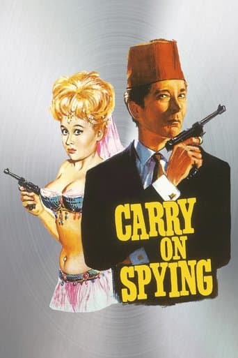 Movie poster for Carry On Spying