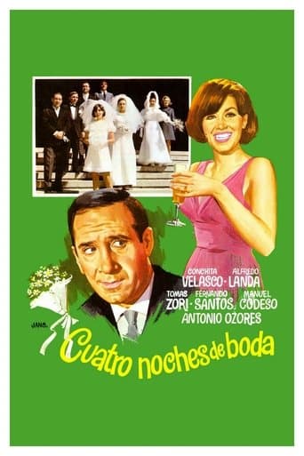 Movie poster for Cuatro noches de boda