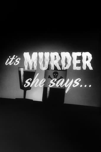 Movie poster for It's Murder She Says...
